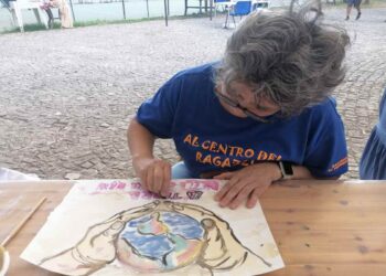 Il mese di agosto inizia alla grande per l’Ecopotea: laboratorio di bio acquerelli a Montemiletto