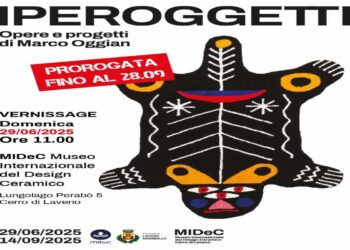 Mostra IPEROGGETTI di Marco Oggian prorogata al MIDeC di Laveno Mombello fino al 28 settembre 2025