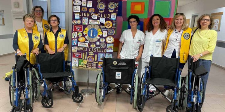 Il Lions club Rivoli Castello premiato per il progetto “Carrozzine rigenerate”: 65 ausili donati dal 2022 a Torino e provincia