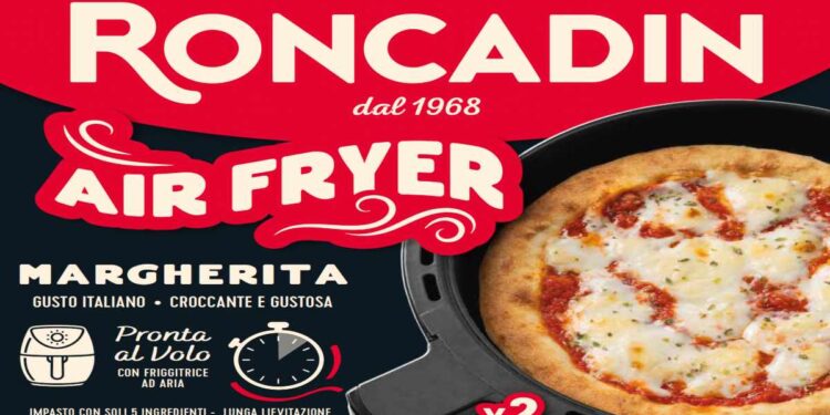 Arriva nella GDO la pizza surgelata per la friggitrice ad aria