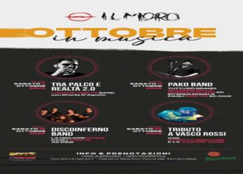 UN OTTOBRE DI MUSICA E JAZZ A” IL MORO” DI CAVA DE’ TIRRENI