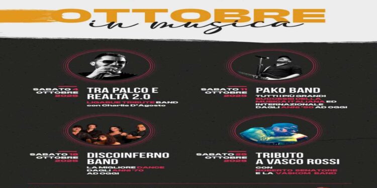 UN OTTOBRE DI MUSICA E JAZZ A” IL MORO” DI CAVA DE’ TIRRENI