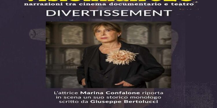Chiusura in grande stile per visionnaire25 con Marina Confalone in “Raccionepeccui” di Giuseppe Bertolucci