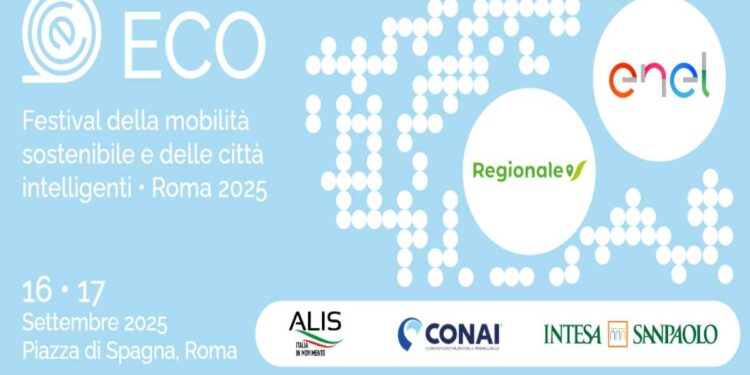 Torna ECO, Festival della Mobilità Sostenibile e delle Città Intelligenti. Roma, 16-17 settembre 2025