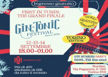 Gin & Tonic Festival:  da venerdì 12 a domenica 14 settembre 2025  l’ultima edizione italiana di quest’anno al Bunker di Torino