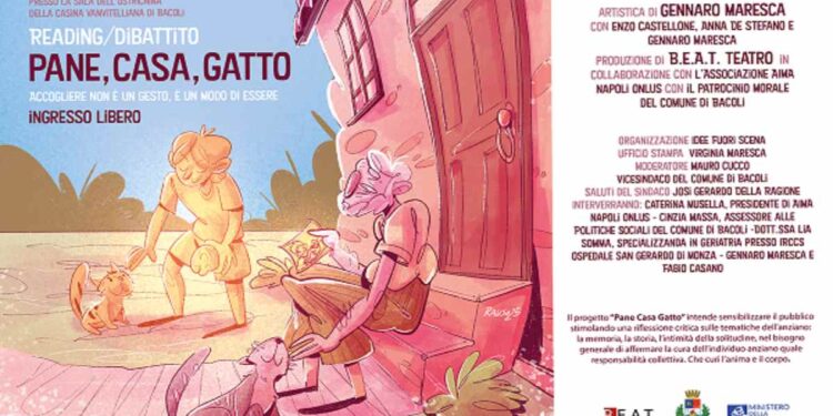 B.E.A.T TEATRO PRESENTA “PANE CASA GATTO” – PER RACCONTARE LA TERZA ETÀ