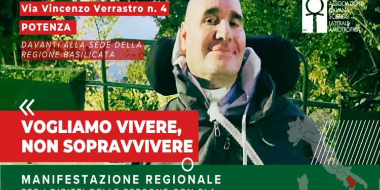 AISLA denuncia: Basilicata, senza Fondo SLA si condanna alla solitudine chi lotta per vivere