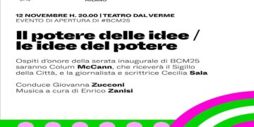 L’inaugurazione di BookCity Milano 2025 con Colum McCann e Cecilia Sala