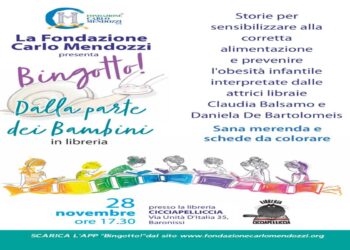 COMUNICATO STAMPA “BINGOTTO – DALLA PARTE DEI BAMBINI” IN LIBRERIA:  STORIE E COLORI  PER IMPARARE LA CORRETTA ALIMENTAZIONE