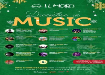 DICEMBRE A “ IL MORO” TRA JAZZ,R&B,MUSICA D’AUTORE : ECCO IL PROGRAMMA COMPLETO