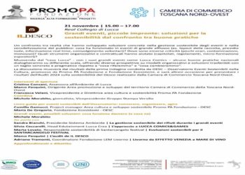 “Grandi eventi, piccole impronte:   a Il Desco una tavola rotonda sulla sostenibilità degli eventi culturali”.