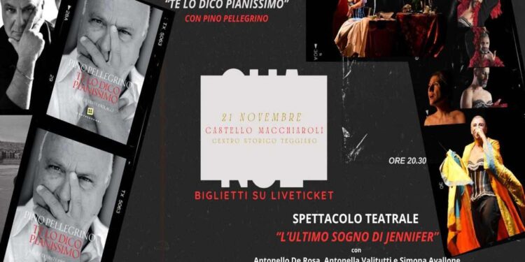 Il Nastro d’Argento Pino Pellegrino apre la rassegna “ScenaTeatroLibri”al Castello Macchiaroli di Teggiano (Salerno)