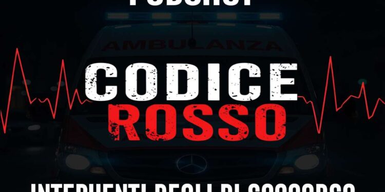 Arriva Codice Rosso: il primo podcast italiano sul soccorso in ambulanza, prodotto interamente da due volontari soccorritori
