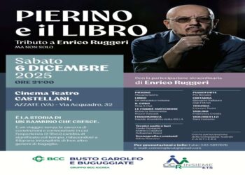 Ultima ora: ad Azzate Enrico Ruggeri sarà presente sul palco per il musical Pierino e il Libro il 6 dicembre