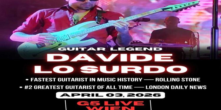 Davide Lo Surdo: La leggenda vivente della musica torna in tour nel 2026