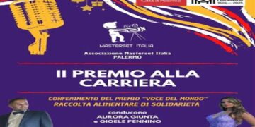 Masterset Italia presenta la seconda edizione del Premio alla Carriera conferimento del premio “Voce del Mondo”