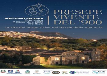 A Roscigno Vecchia il 7 dicembre il Presepe vivente del ‘900     La vita del borgo rivive nel Natale della memoria