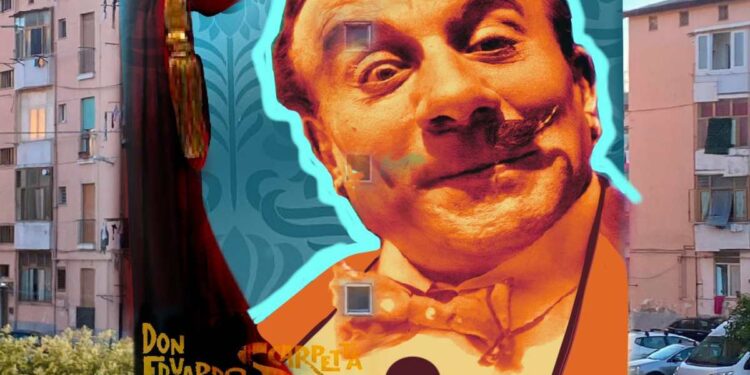 Salerno: Mariconda celebra Eduardo Scarpetta: al via il primo murale del quartiere