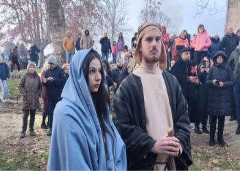 Roscigno Vecchia, grande partecipazione al Presepe vivente del ‘900