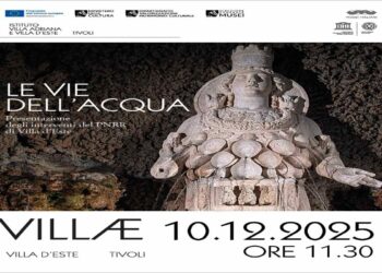 LE VIE DELL’ACQUA Presentazione degli interventi del PNRR di Villa d’Este