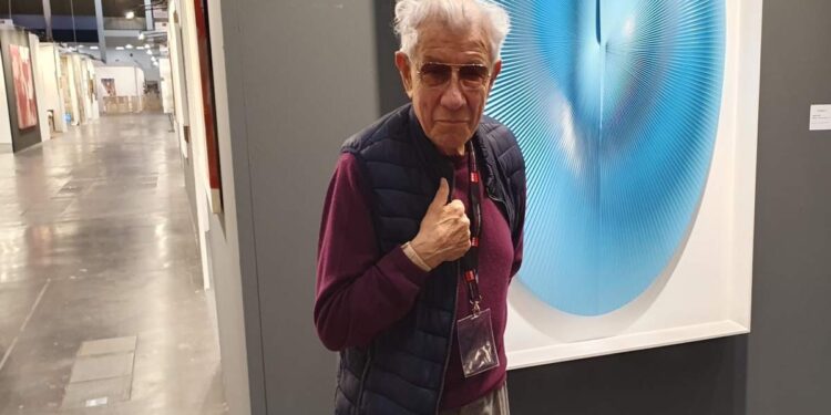 Alberto Biasi, dinamico più che mai L’artista padovano al 66° anno di carriera