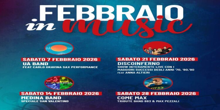 “FEBBRAIO IN JAZZ” E “ FEBBRAIO IN MUSIC” A “ IL MORO” ECCO GLI APPUNTAMENTI.