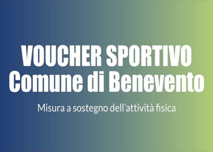 Nuovo voucher a favore dei giovani per attività sportive
