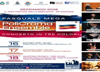 PASQUALE MEGA E IL POLICROMA ENSEMBLE APRONO IL GEZZIAMOCI CON TRE DATE