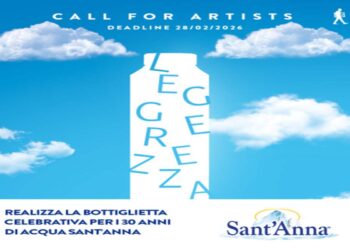ACQUA SANT’ANNA: CALL FOR ARTISTS PER LA BOTTIGLIA IN TETRAPAK CELEBRATIVA DEI 30 ANNI