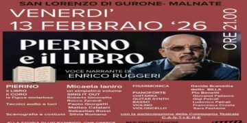 A sostegno della scuola materna di Malnate va in scena Pierino e il Libro a con la voce narrante di Enrico Ruggeri il 13 febbraio