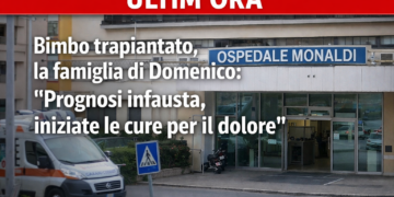 Bimbo trapiantato, la famiglia di Domenico: «Prognosi infausta, iniziate le cure per il dolore»