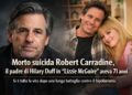 Morto Robert Carradine, il papà di “Lizzie McGuire” aveva 71 anni