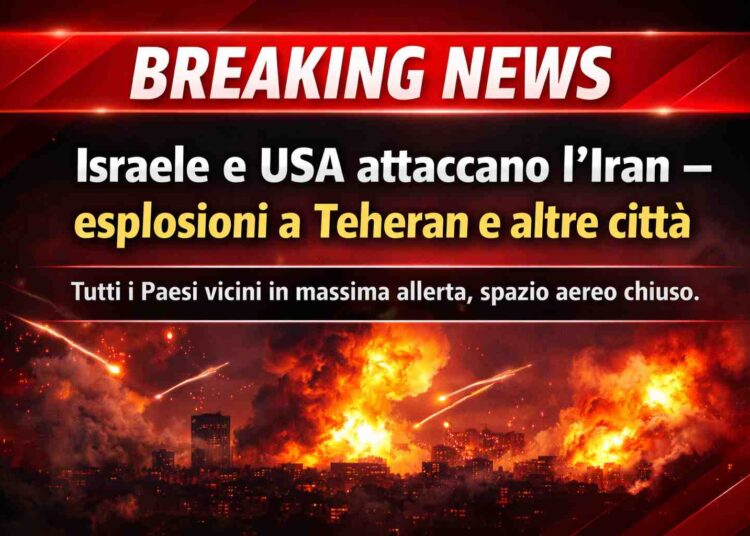 Israele e USA attaccano l’Iran, Teheran contrattacca: Medio Oriente in massima allerta