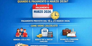 Assegno Unico: quando arriva il pagamento di marzo 2026 e come viene calcolato