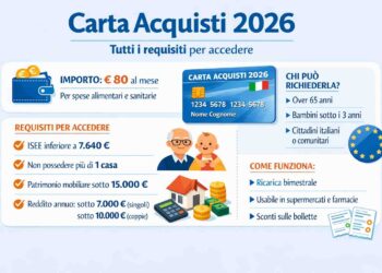 Carta Acquisti 2026: tutti i requisiti per accedere e come funziona