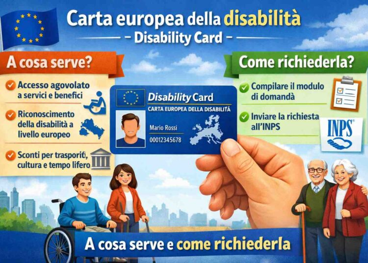 Carta europea della disabilità: a cosa serve e come richiederla