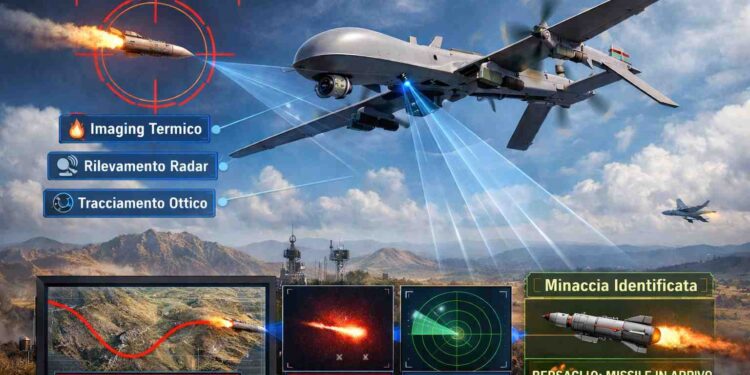 Come i droni individuano i missili nemici: tecnologia e sicurezza in volo