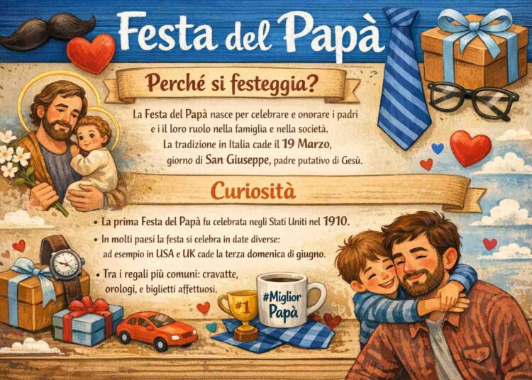 Festa del Papà: perché si festeggia il 19 marzo e alcune curiosità sulla ricorrenza