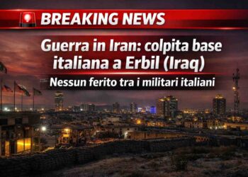 Guerra in Iran: Base italiana colpita a Erbil: nessun ferito tra i militari italiani