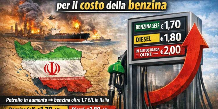 Guerra in Iran: come cambia il prezzo della benzina in Italia