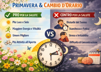 Primavera e cambio d’ora: benefici e effetti sulla salute da conoscere