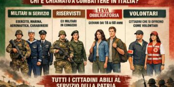 In caso di guerra, chi è chiamato a combattere in Italia? Cosa prevede davvero la legge