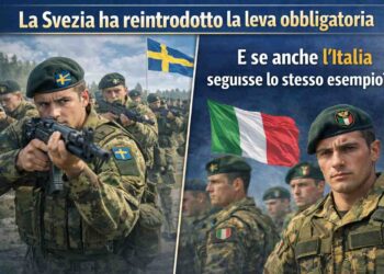La Svezia ha reintrodotto la leva obbligatoria: cosa accadrebbe se anche l’Italia seguisse lo stesso esempio?