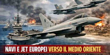 Navi e jet europei verso il Medio Oriente: cresce il rischio di un’escalation della guerra