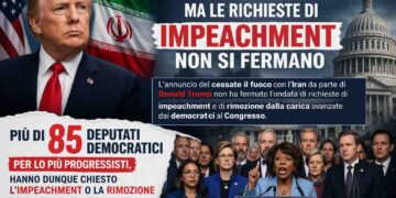 Cessate il fuoco con l’Iran, ma negli USA cresce la pressione: oltre 85 democratici chiedono l’impeachment di Donald Trump