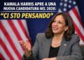 Kamala Harris apre al 2028: “Ci sto pensando”