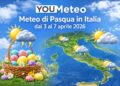 Meteo di Pasqua 2026: Italia divisa tra piogge e schiarite dal 3 al 7 aprile