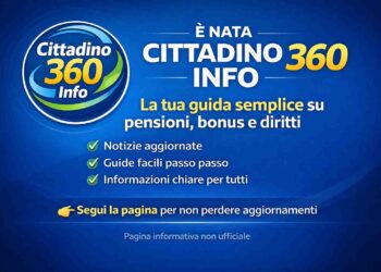 Pensioni e Bonus: nasce “Cittadino 360 Info”, la guida semplice per i tuoi diritti