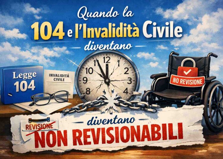 Quando la Legge 104 e l’Invalidità Civile diventano non revisionabili: guida completa