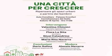 “Una città per crescere”: Sabato 18 a Castellammare l’evento per ripensare gli spazi urbani